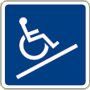 Vulcan Signs - D9-6a - Handicapped Symbol