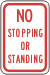 Vulcan Signs - R7-4 - No Stopping Or Standing
