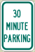 Vulcan Signs - R7-5-5 - 30 Minute Parking