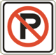 Vulcan Signs - R8-3a - No Parking Symbol