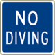 Vulcan Signs - KP-9 - No Diving Sign