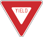 Vulcan Signs - R1-2 - Yield Sign