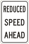 Vulcan Signs - R2-5a - Reduced Speed Ahead