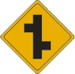 Vulcan Signs - W2-1A - Crossroad