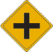 Vulcan Signs - W2-1 - Crossroad