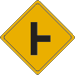Vulcan Signs - W2-2R - Side road right