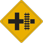 Vulcan Signs - W10-2R - Parallel Railroad Crossing Right Sign