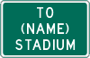 Vulcan Signs - I-17 - To Stadium