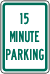 Vulcan Signs - R7-5-3 - 15 minute parking