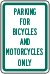 Vulcan Signs - R8-19 - Parking For Bicycles and Motorcycles Sign
