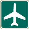 Vulcan Signs - Airport Signs - I-5- Airport Sign