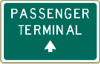 Vulcan Signs - Airport Signs - *I-49S - Passenger Terminal Sign