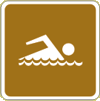 Vulcan Signs - RW-130 - Swimming Sign