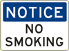 Vulcan Signs - OSHA Safety Signs - Notice No Smoking
