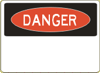 Vulcan Signs - OSHA Safety Signs - OS-1 - Danger Sign