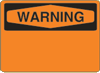 Vulcan Signs - OSHA Safety Signs - OS-9 - Warning Sign