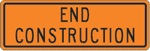 Vulcan Signs - G20-2 - End Construction Sign