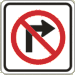Vulcan Signs - R3-1 - No Right Turn