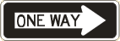 Vulcan Signs - R6-1R - One Way Right