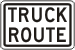 Vulcan Signs - R14-1 - Truck Route