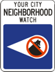 Vulcan Signs - NW-4 - Neighborhood Watch Sign