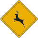 Vulcan Signs - W11-3 - Deer Crossing Sign