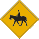 Vulcan Signs - W11-7 - Equestrian Sign