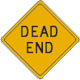 Vulcan Signs - W14-1 - Dead End Sign