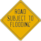 Vulcan Signs - W14-6 - Road Subject To Flooding