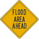 Vulcan Signs - W14-8 - Flood Area Ahead Sign