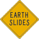 Vulcan Signs - W31-2 - Earth Slides Sign