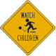 Vulcan Signs - W41-4c - Watch For Children Sign