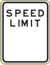 Vulcan Signs - R2-1-B - Do It Yourself Speed Limit Sign