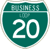 Vulcan Signs - M1-2 - Interstate Business Loop Shield Signs