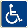 Vulcan Signs - D9-6 - Handicapped Accessible Sign