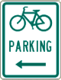 Vulcan Signs - D4-3L - Bicycle Parking Sign
