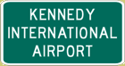 Vulcan Signs - Traffic Generator Signs - Kennedy International Airport Sign