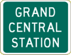 Vulcan Signs - Traffic Generator Signs - Grand Central Station Sign